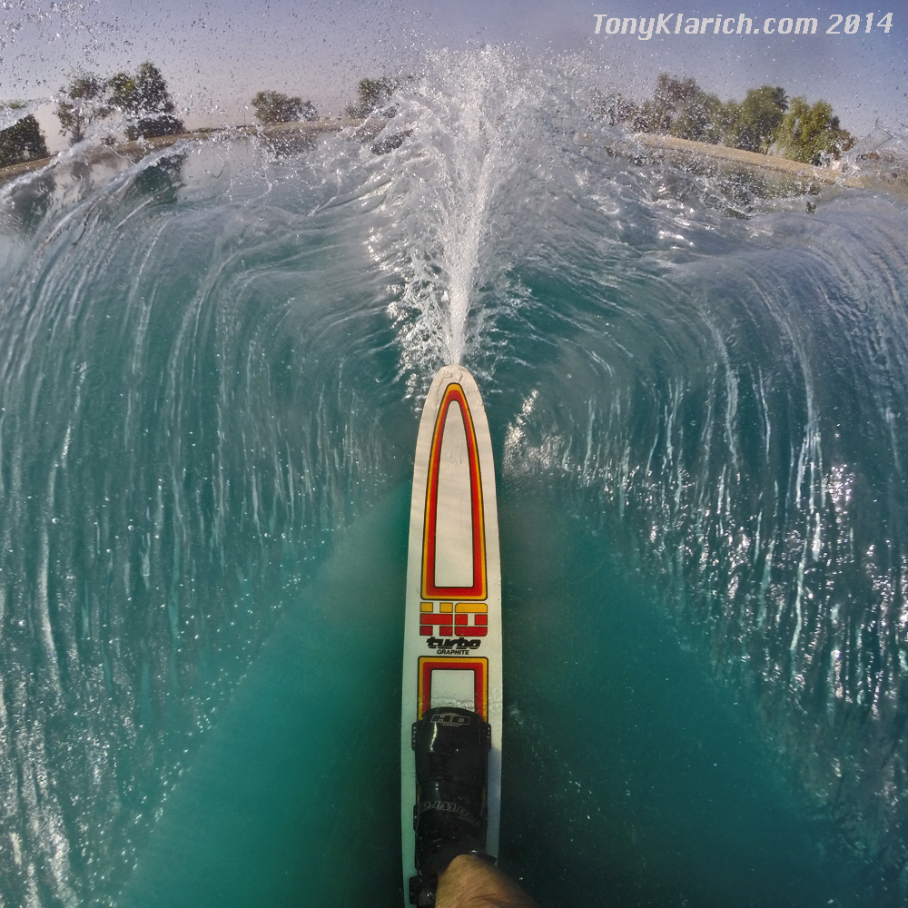 water ski HO turbo Tony Klarich GoPro