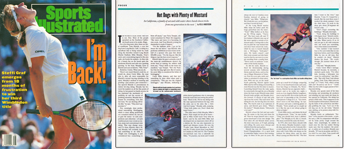 Klarich Murphy Water Skiing Hot Dog Hydrofoil Sports Illustrated