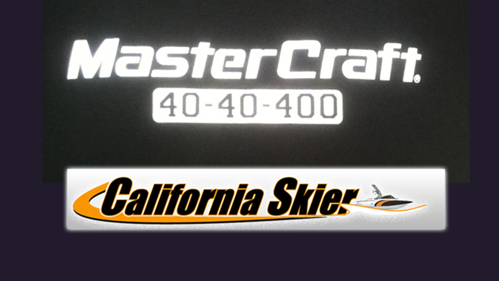 MasterCraft 40-40-400 logo CA skier