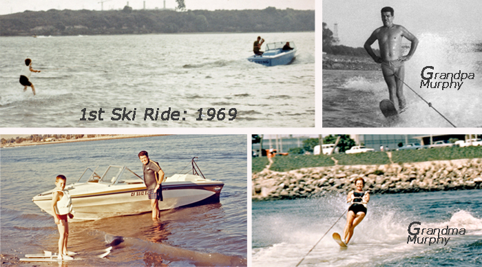 Tony Klarich 1st Water Ski Ride